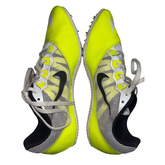 NIKE Zoom Rival Women's Shoes Track Sprint Racing 616313 702 Yellow White SZ 9.5 - Picture 7 of 12